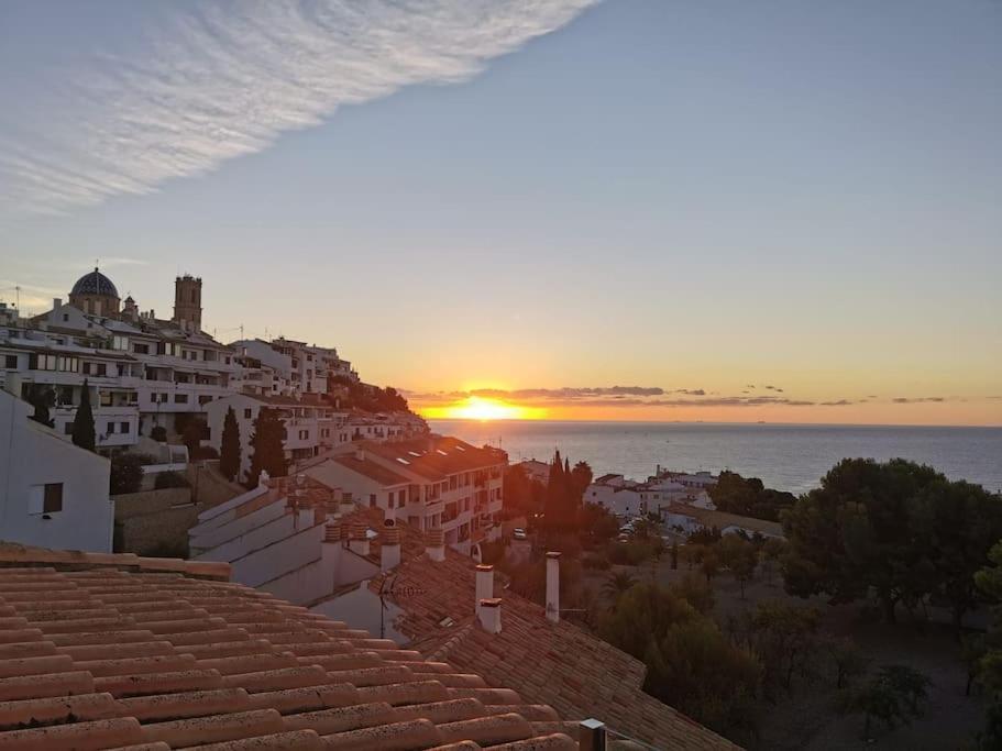 Apartament Atico-Duplex Con Vistas Al Mar Y Casco Antiguo En Altea Zewnętrze zdjęcie