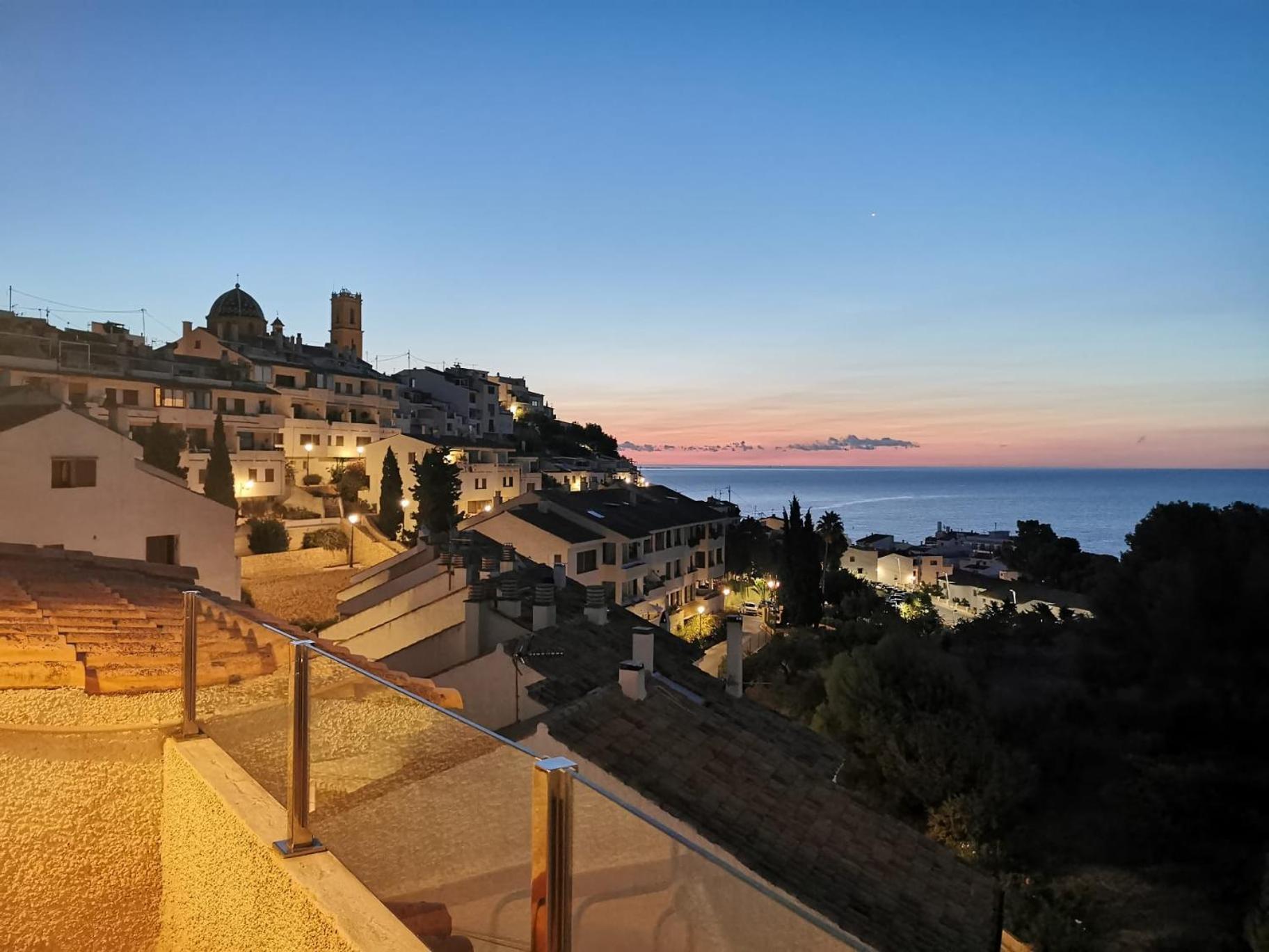 Apartament Atico-Duplex Con Vistas Al Mar Y Casco Antiguo En Altea Zewnętrze zdjęcie