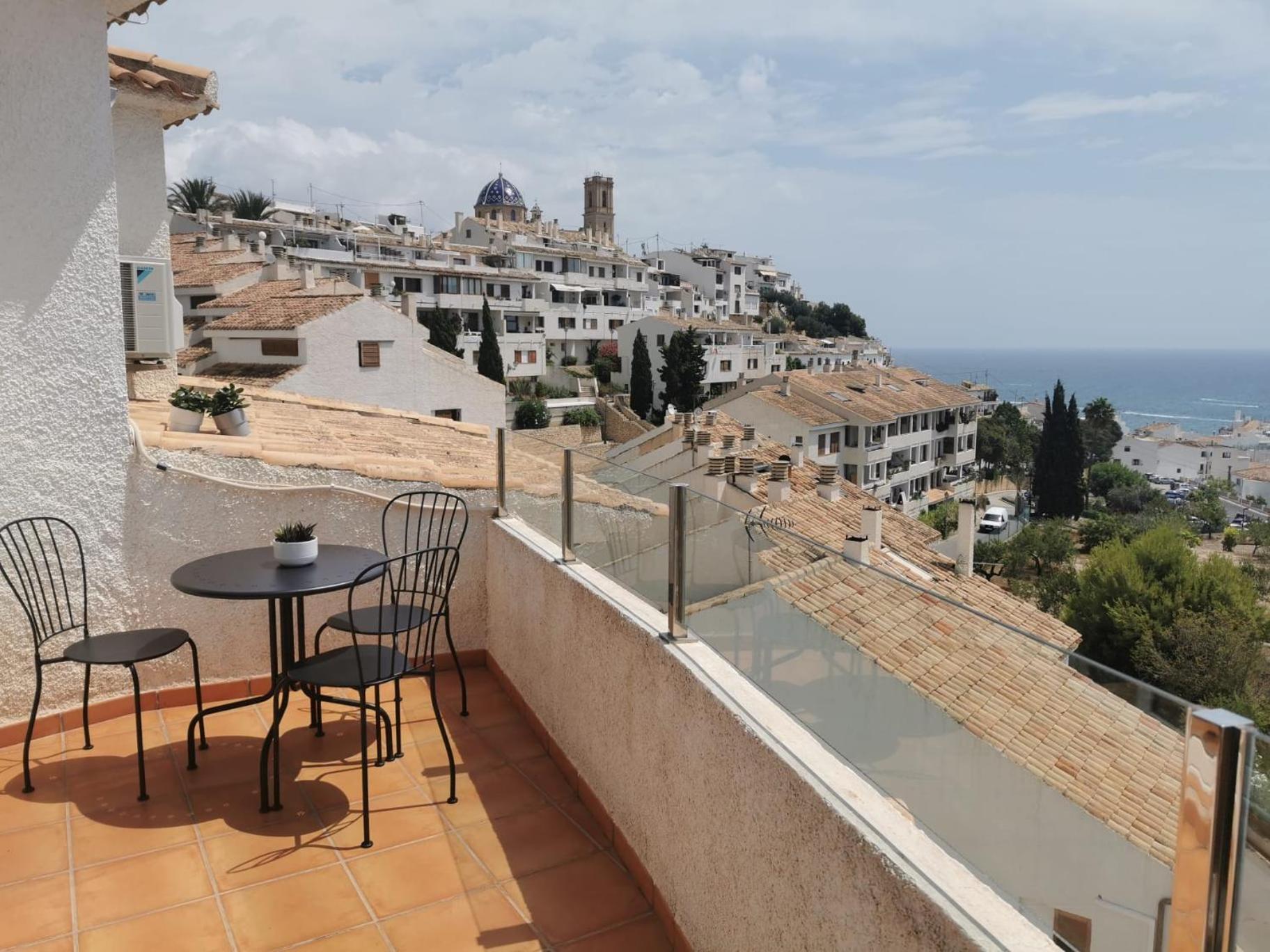 Apartament Atico-Duplex Con Vistas Al Mar Y Casco Antiguo En Altea Zewnętrze zdjęcie